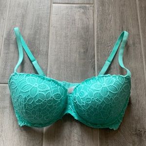 PINK VICTORIAS SECRET DATE PUSH-UP BRA